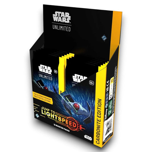 Star Wars: Unlimited Jump to Lightspeed Set 4 Carbonite Collector Booster Display